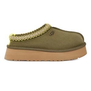 NWT UGG Tazz Platform Slipper / Olive